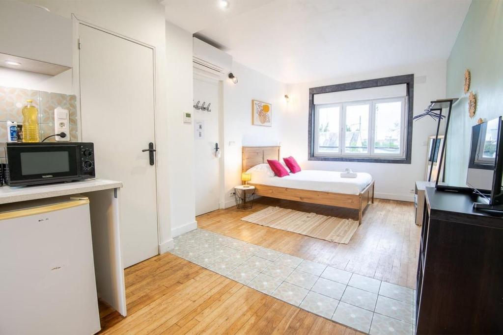 Nhà bếp/bếp nhỏ tại Le Pic-Paris