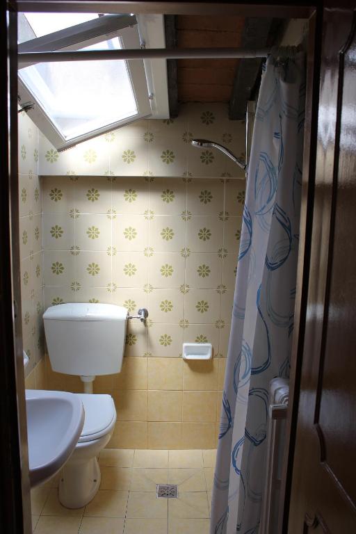 Koupelna v ubytování Hotel San Lorenzo