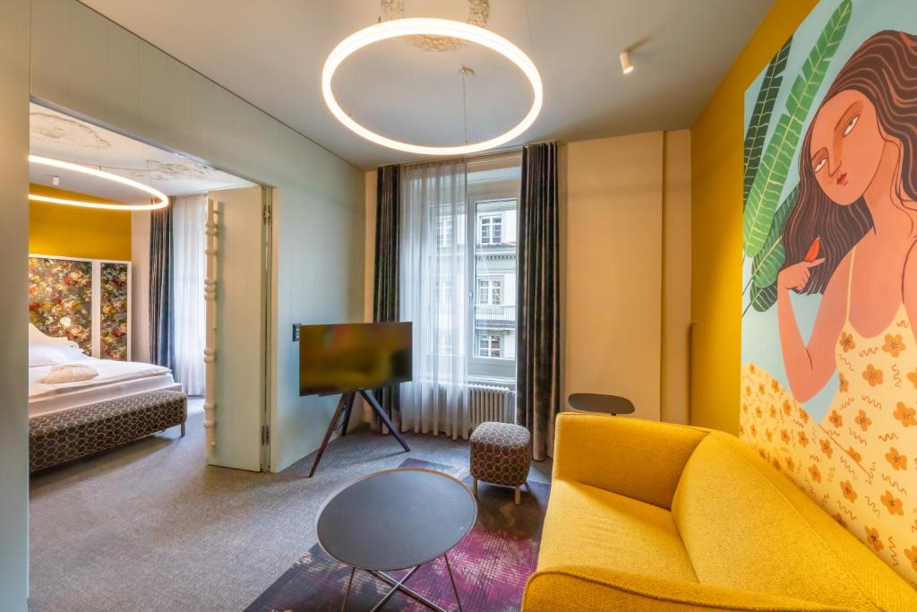 Postel nebo postele na pokoji v ubytování Hotel Continental Park