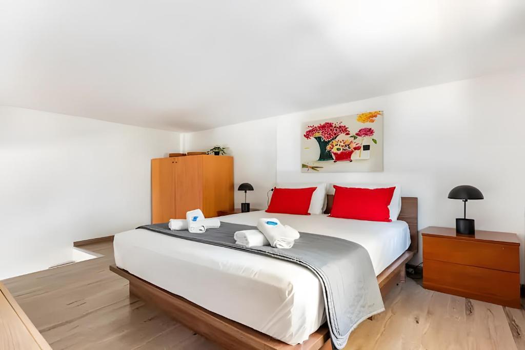 Postel nebo postele na pokoji v ubytování Corner House