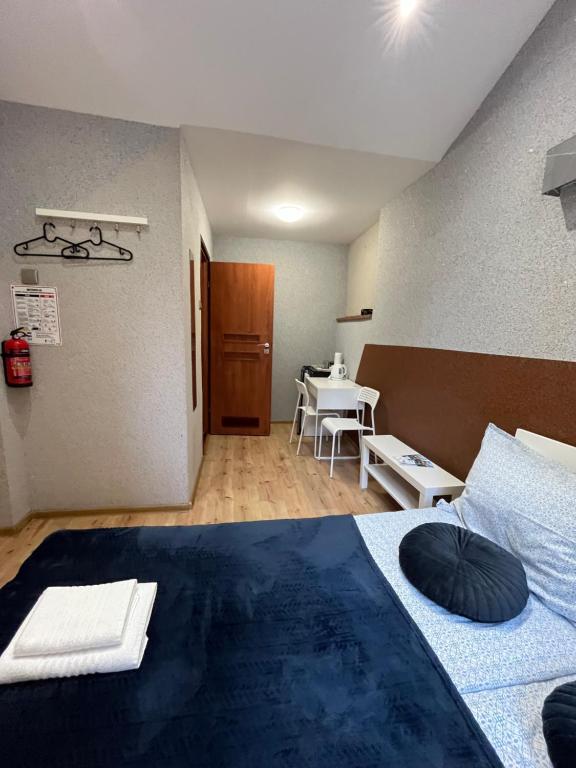 Posteľ alebo postele v izbe v ubytovaní Apart West13 Kraków