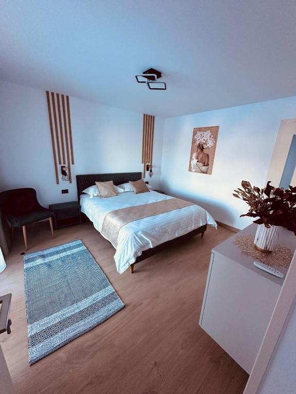 Postel nebo postele na pokoji v ubytování Panoramic Residence