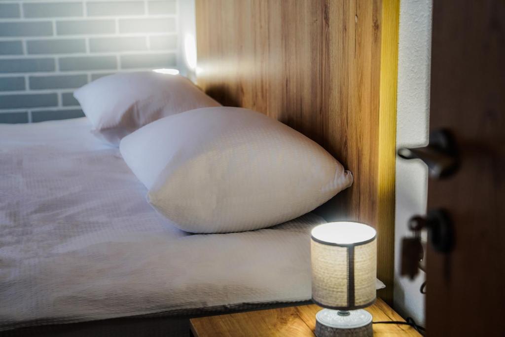 Letto o letti in una camera di Peak Hotel Kazbegi