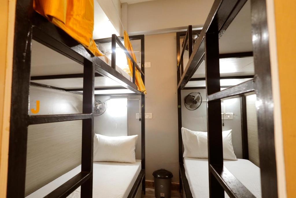 Postel nebo postele na pokoji v ubytování Myestay AC hostel Dorm