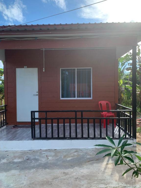 Balkón nebo terasa v ubytování Maloop Cafe Hostel