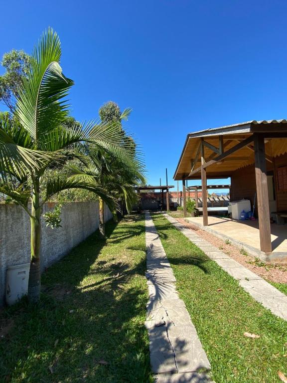Zahrada ubytování Casa para alugar temporada