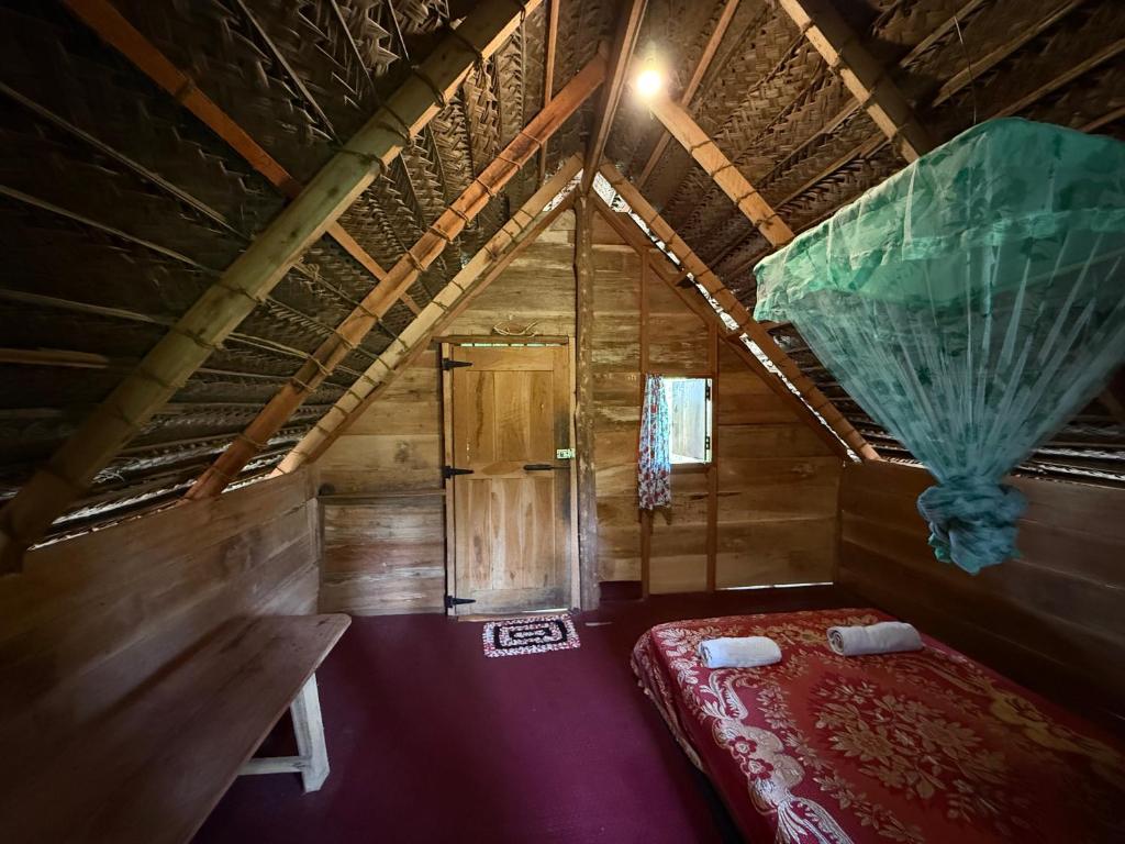 Postel nebo postele na pokoji v ubytování Secret Paradise Panama