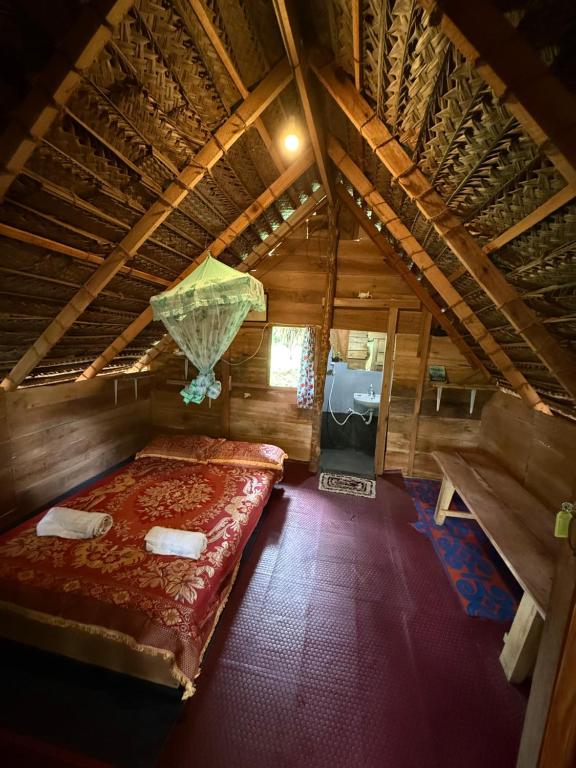 Postel nebo postele na pokoji v ubytování Secret Paradise Panama