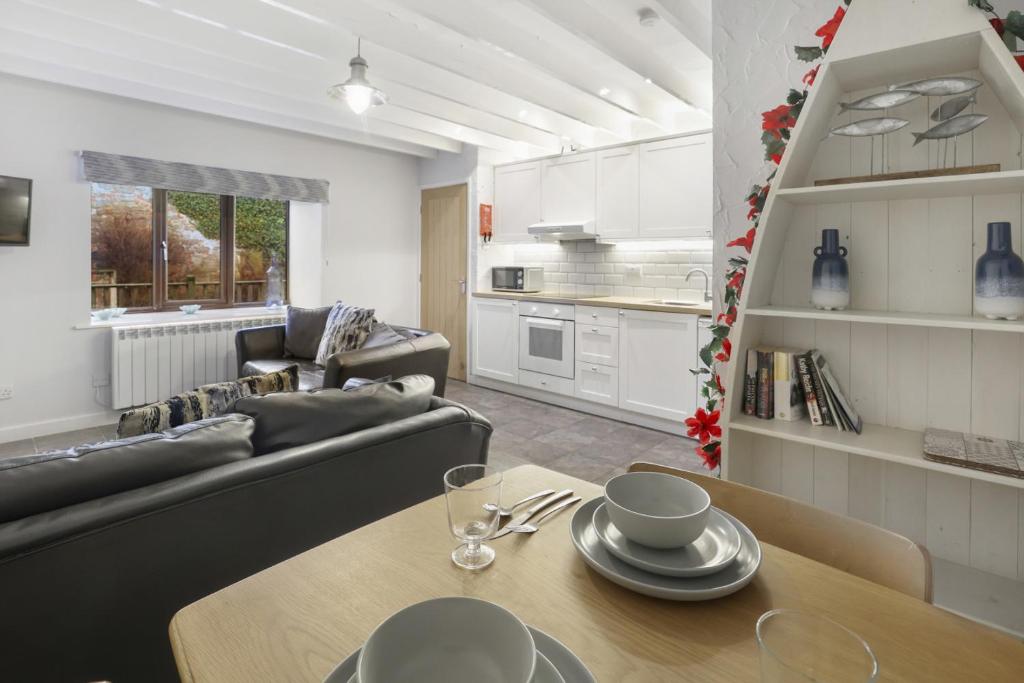 Køkken eller tekøkken på Fishermans Nook - North East Escapes