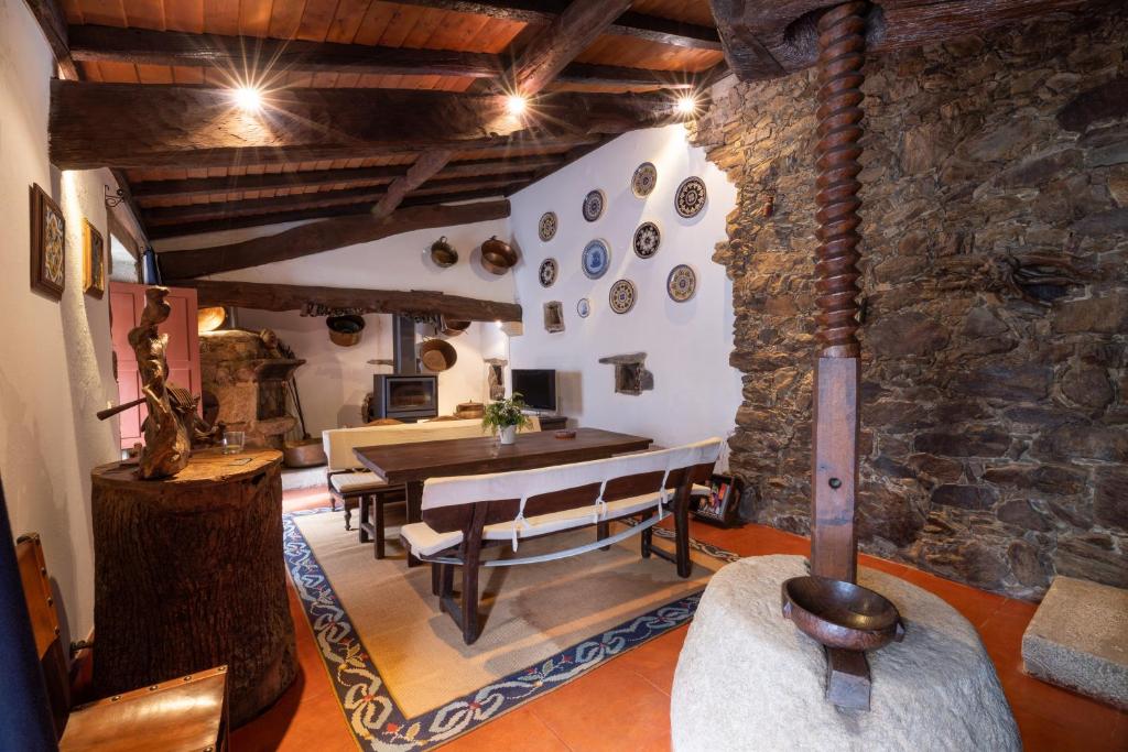 Posezení v ubytování Casa De Anquiao - Turismo de Habitação