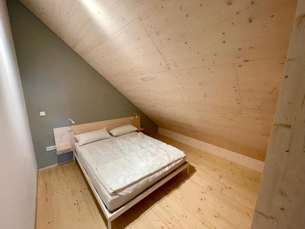 Postel nebo postele na pokoji v ubytování Ferienappartements Bayer