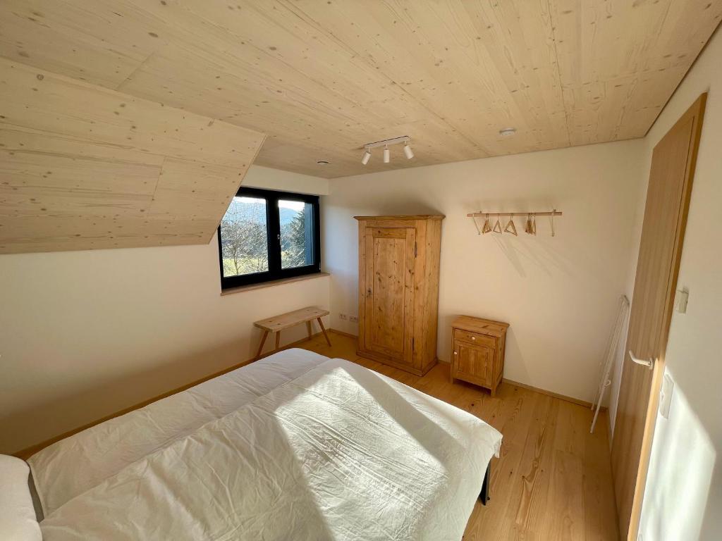 Postel nebo postele na pokoji v ubytování Ferienappartements Bayer