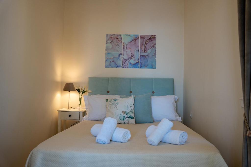 Postel nebo postele na pokoji v ubytování "Vela" Symi Village Residences
