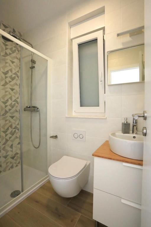 Kúpeľňa v ubytovaní House Kreso