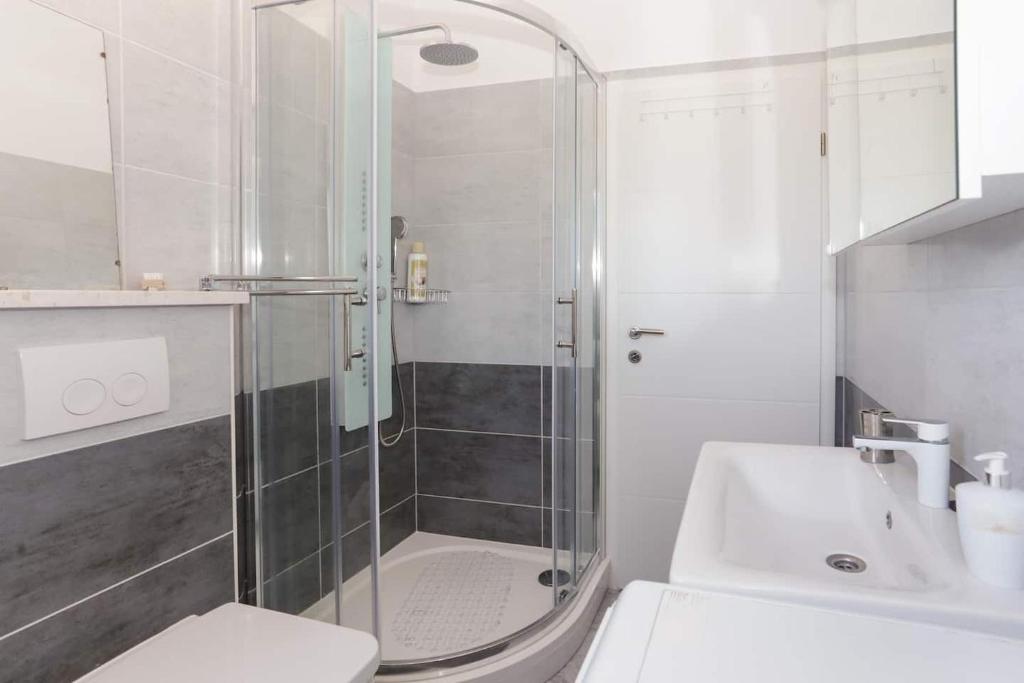 Koupelna v ubytování House Ivica