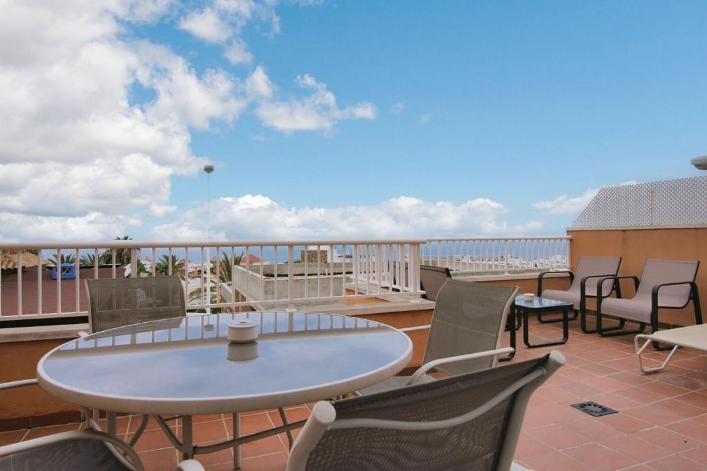 Balkon lub taras w obiekcie Seaside Apartment in Mojácar + Pool