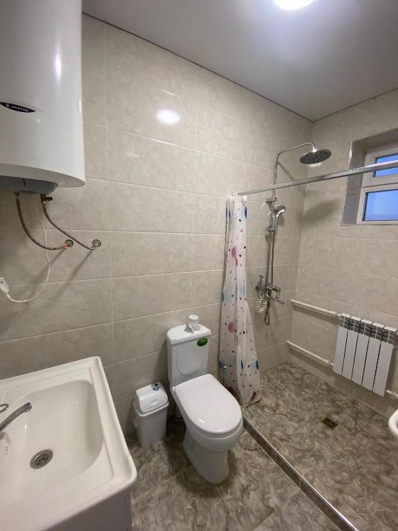 Koupelna v ubytování Ademi guest House