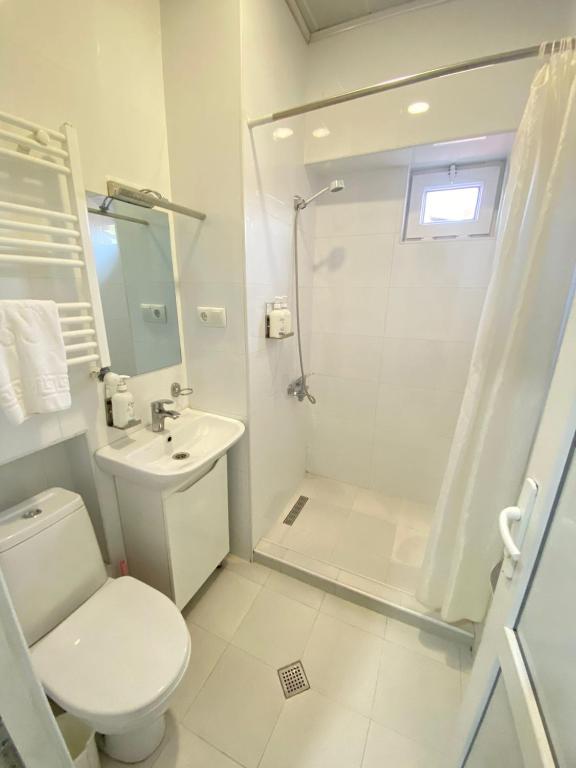 Koupelna v ubytování Tbilisi Stay Hotel