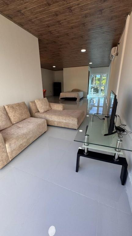 Zona de estar de Apartamentos Sweet Island