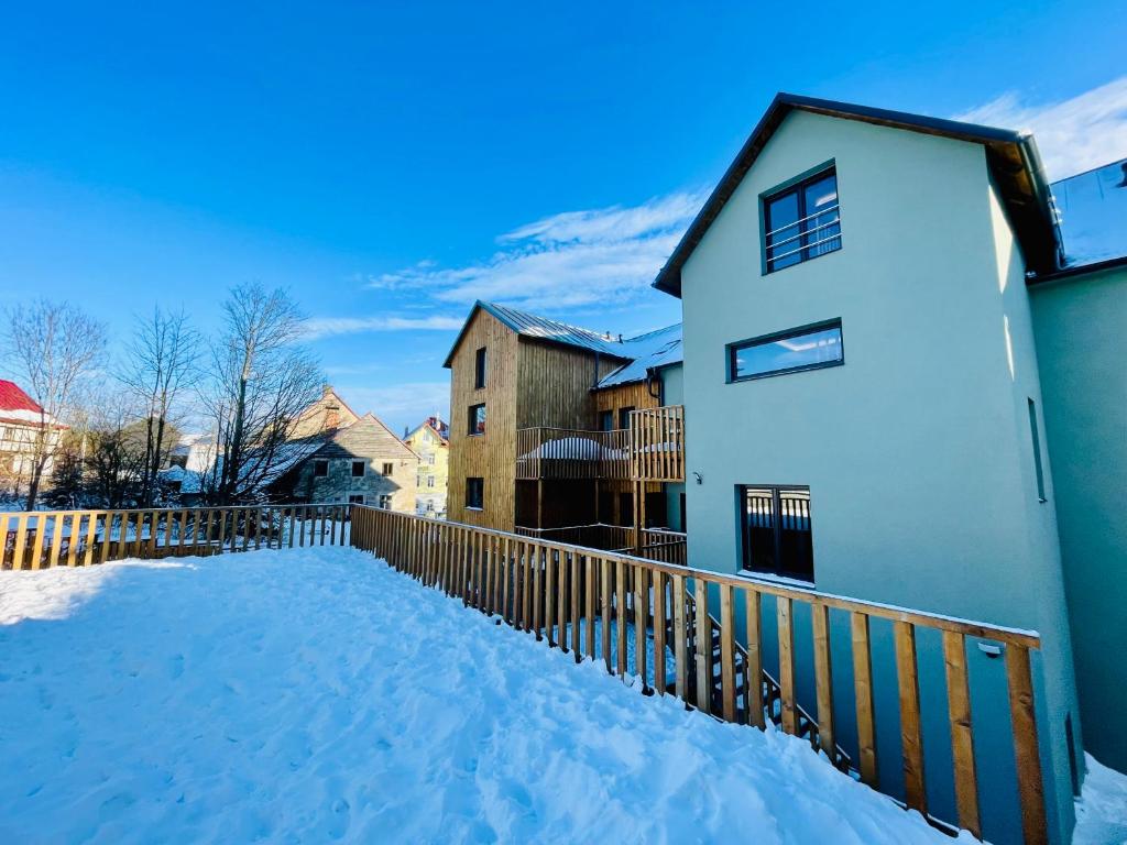 Budova, kde se apartmán nachází