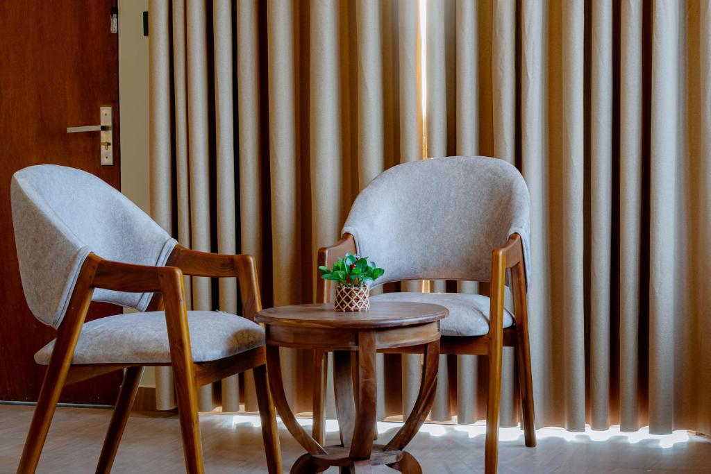 Posezení v ubytování Ivory Resort Dikwella
