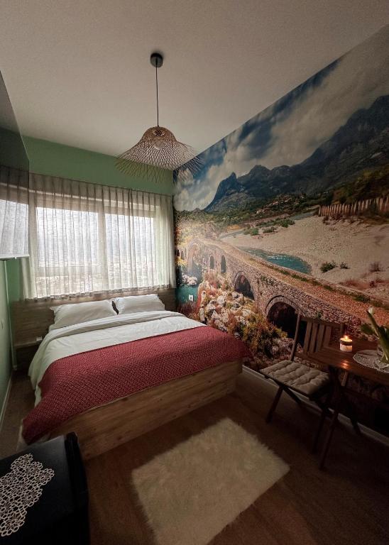 Postel nebo postele na pokoji v ubytování 107 Dreams