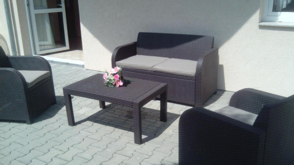 Posezení v ubytování Balla Appartements