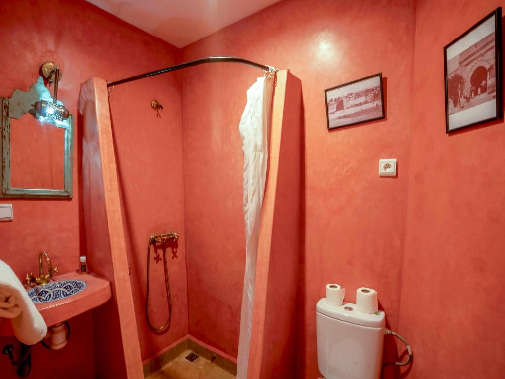 Koupelna v ubytování Riad Dar Nakhla