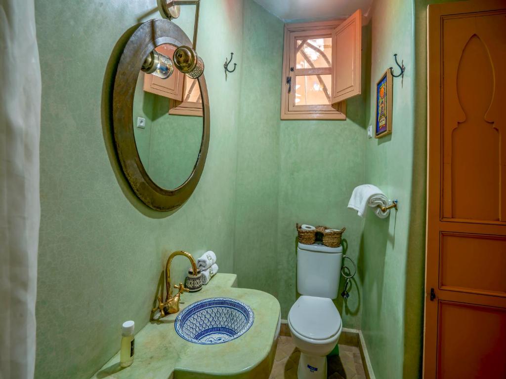Koupelna v ubytování Riad Dar Nakhla