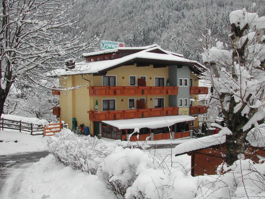 Pension Appartements Kirchenwirt trong mùa đông