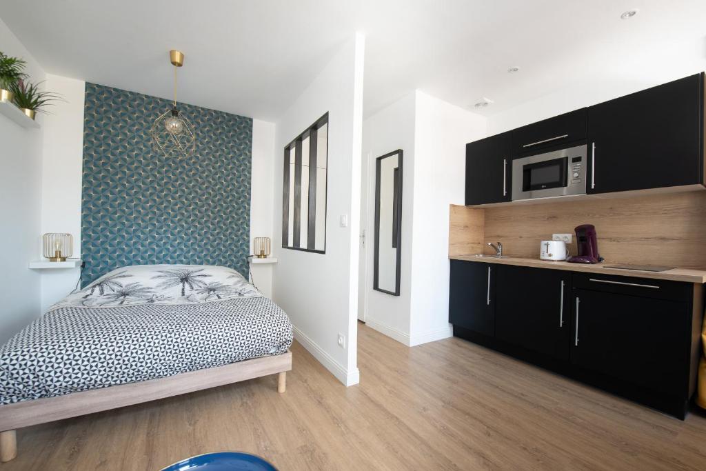 Au Nouveau Boulonnais - 4 appartements charmants pour couples, familles et groupe d'amis, vieille ville et centre ville de Boulogne sur Mer - 工作室公寓