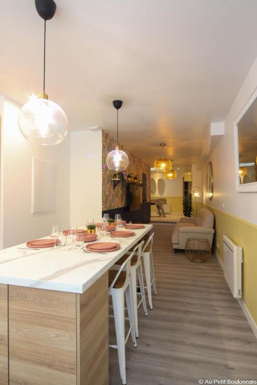 Au Nouveau Boulonnais - 4 appartements charmants pour couples, familles et groupe d'amis, vieille ville et centre ville de Boulogne sur Mer - 两居室豪华公寓