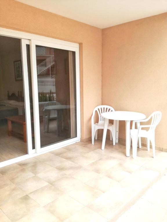 A patio or other outdoor area at Charming Studio in Costa del Silencio, 45 m², Near Pool