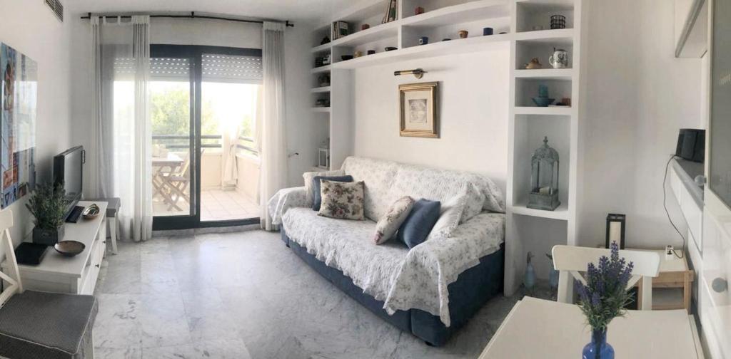 Posedenie v ubytovaní Comfortable apartment in Salou with shared pool - 52 m²