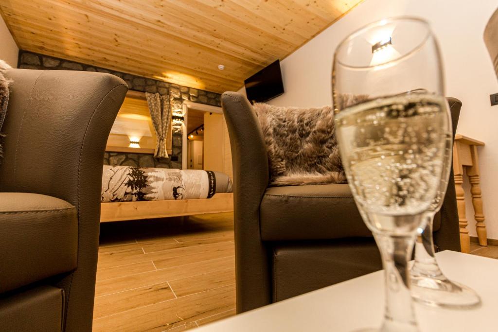 Posezení v ubytování Hotel Al Foiron