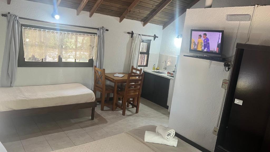 Kuchyň nebo kuchyňský kout v ubytování Refugio del Solís
