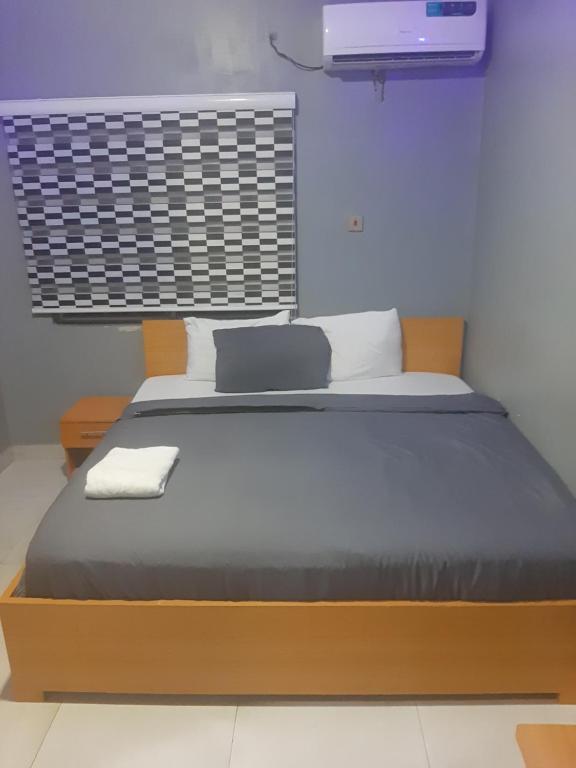 Postel nebo postele na pokoji v ubytování VW Hotel