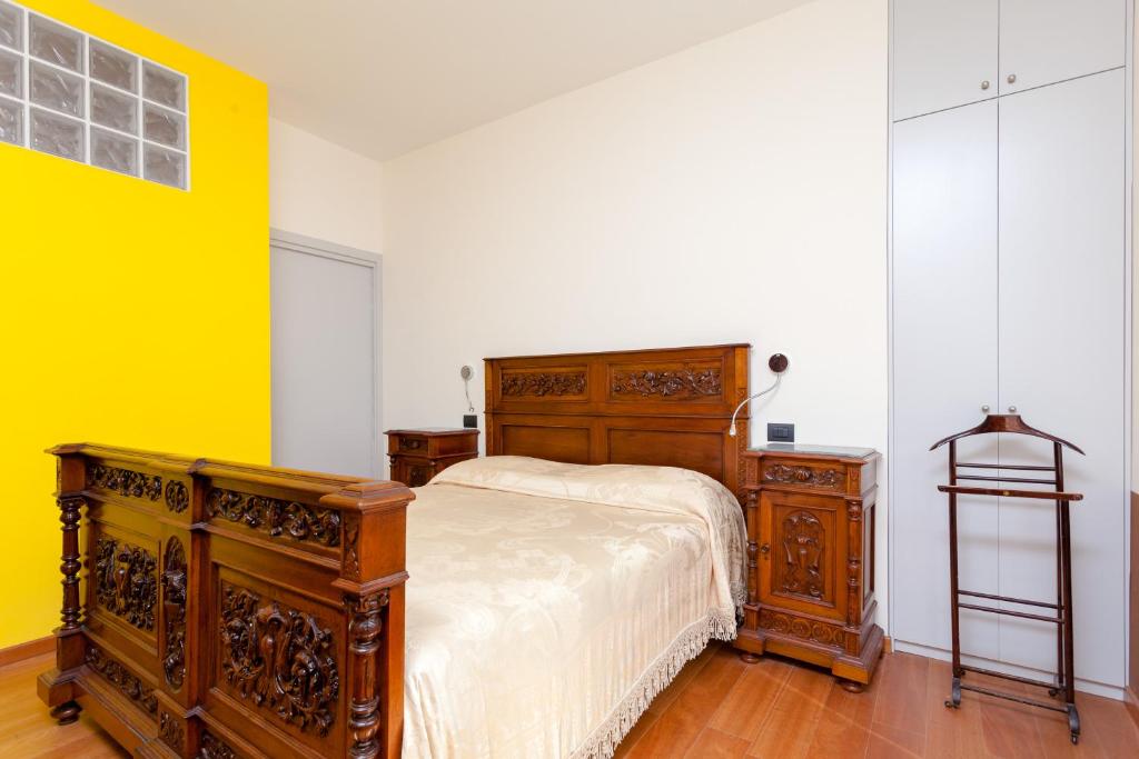 Posteľ alebo postele v izbe v ubytovaní Sorrento Central Flats