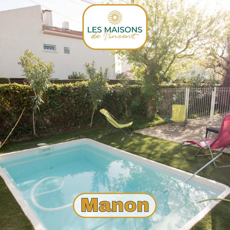 Photo de la galerie de l'établissement Maison Manon, Piscine - Clim - Jardin, à Arles