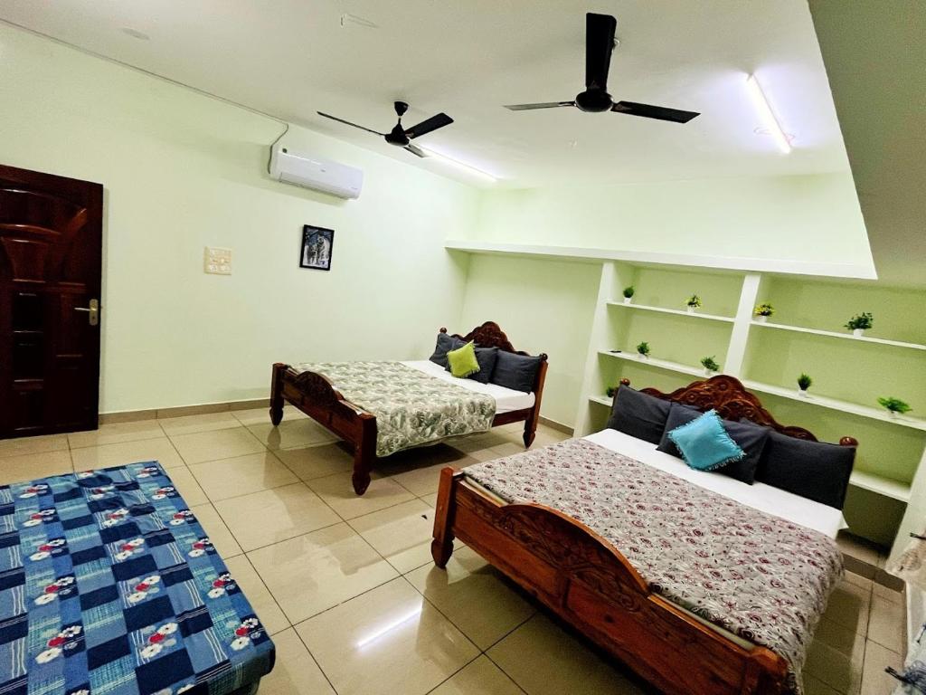 Posezení v ubytování Shivam Eden Beach Homestay