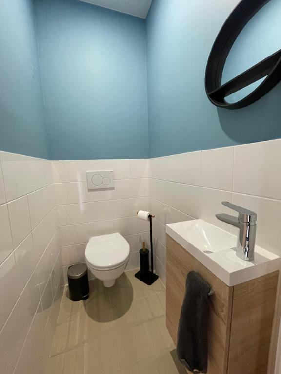 Kúpeľňa v ubytovaní La Maison Portaise