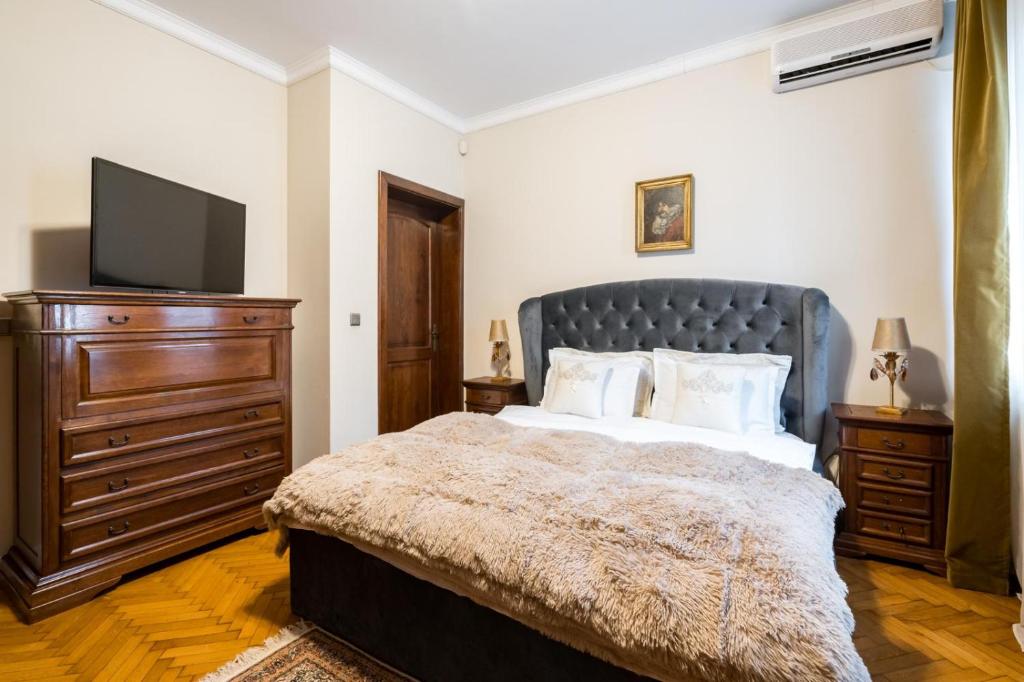 Postel nebo postele na pokoji v ubytování Casa Lu