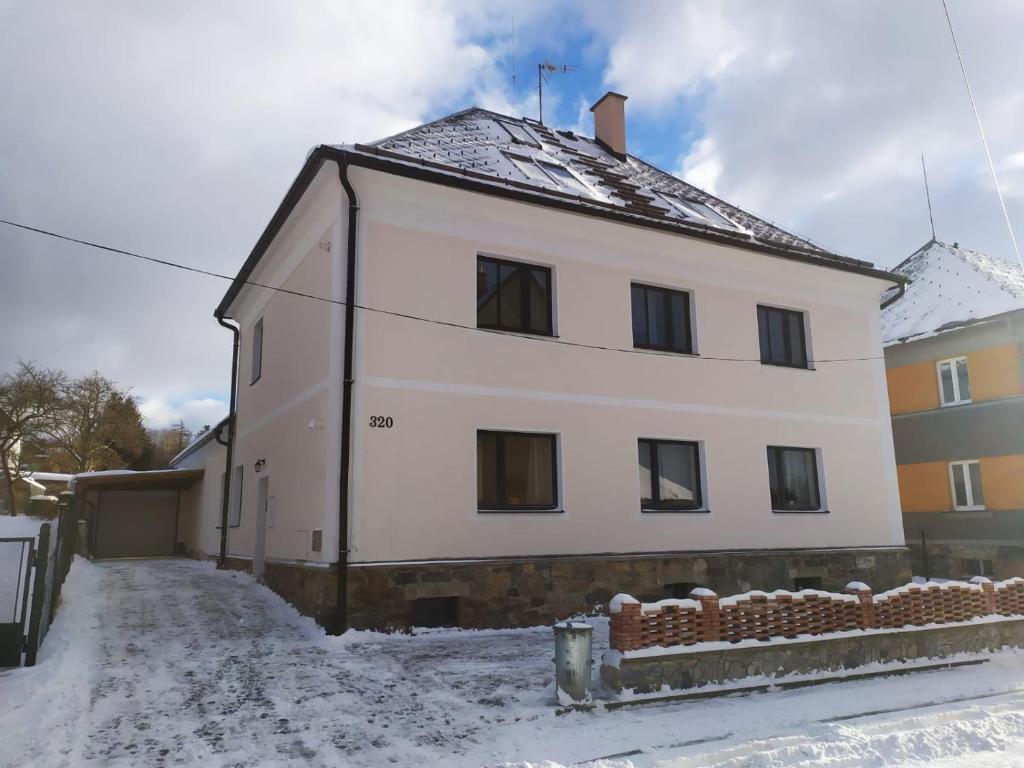 Apartmány Pekárna v zimě