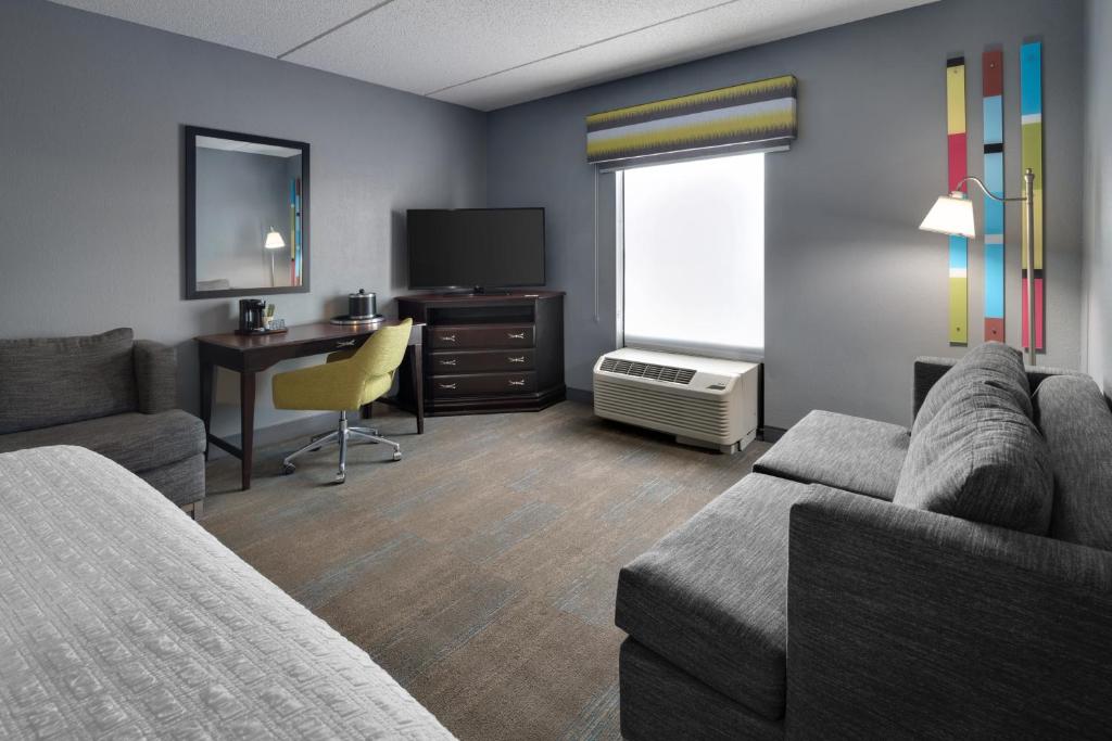 Posezení v ubytování Hampton Inn Rochester - Irondequoit