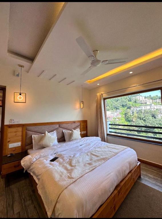 Voodi või voodid majutusasutuse The Boho Mussoorie toas