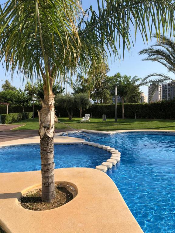 Bazén v ubytovaní New apartment in San Juan Playa, Alicante PAU5 alebo v jeho blízkosti