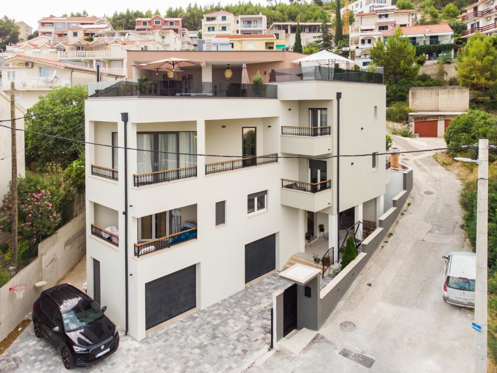 Budova, v ktorej sa apartmán nachádza