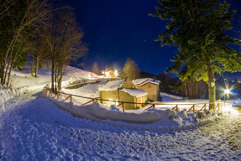 Il Borgo Dei Celti v zime