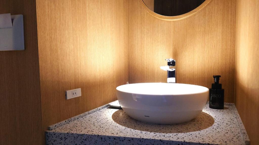 Koupelna v ubytování Hotel Nostal Yokote