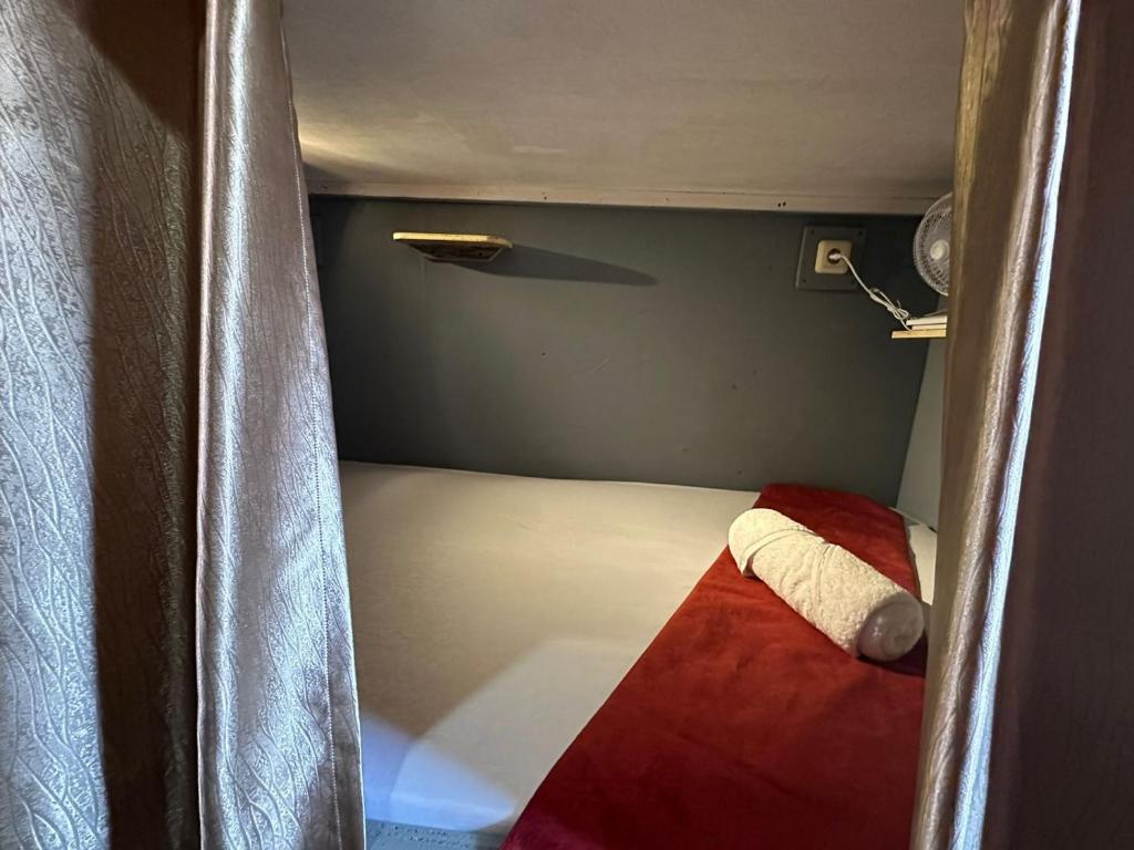 Postel nebo postele na pokoji v ubytování Khabita Beach Resort